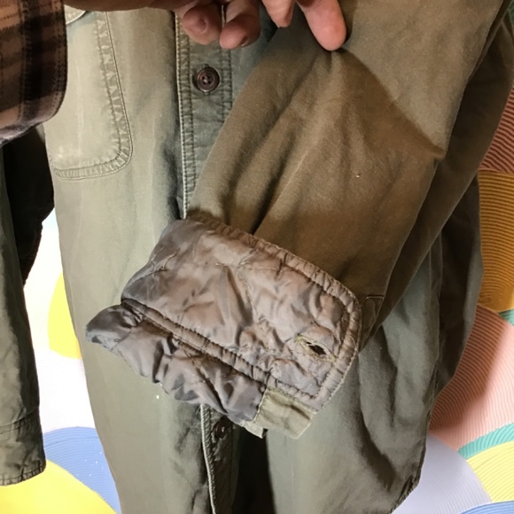 Faded Glory insulated green jacket size L 100% cotton - Picture 3 of 6